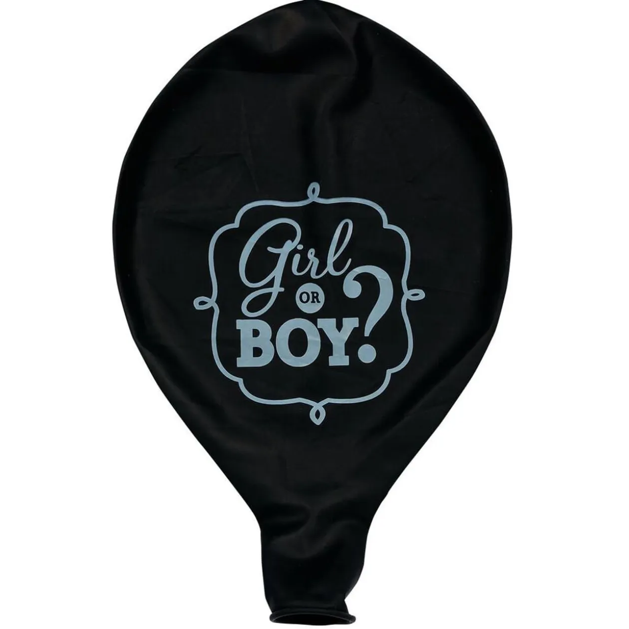 Ballon révélation bébé garçon ou fille baby shower - 2 modèles