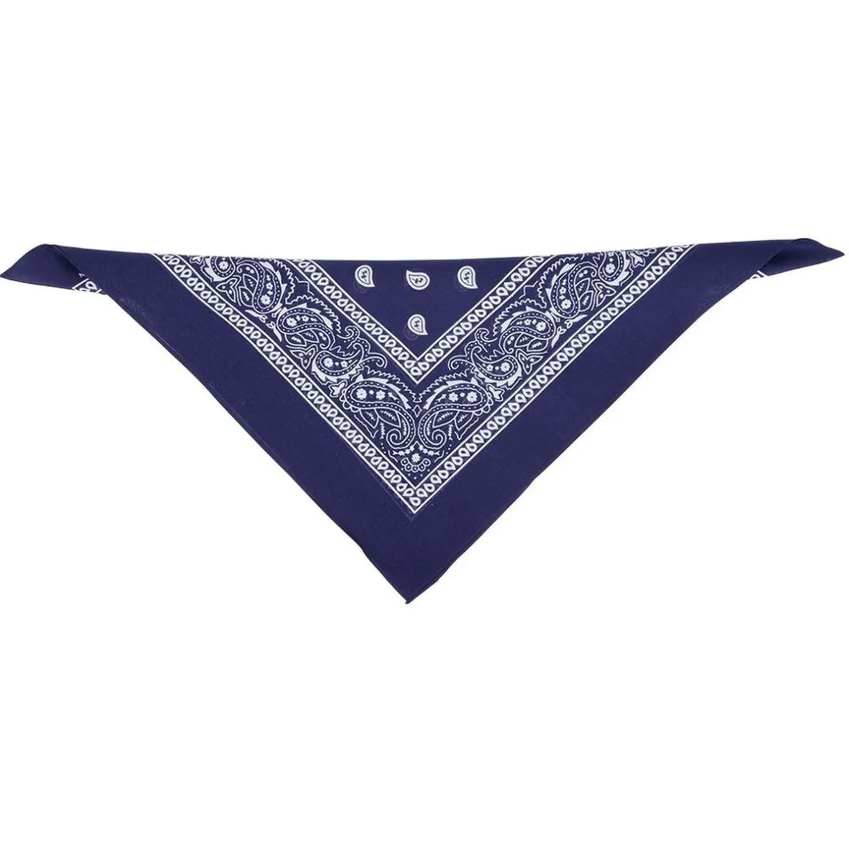 Bandana motif paisley coloré 100% coton 53x53cm < Gifi
