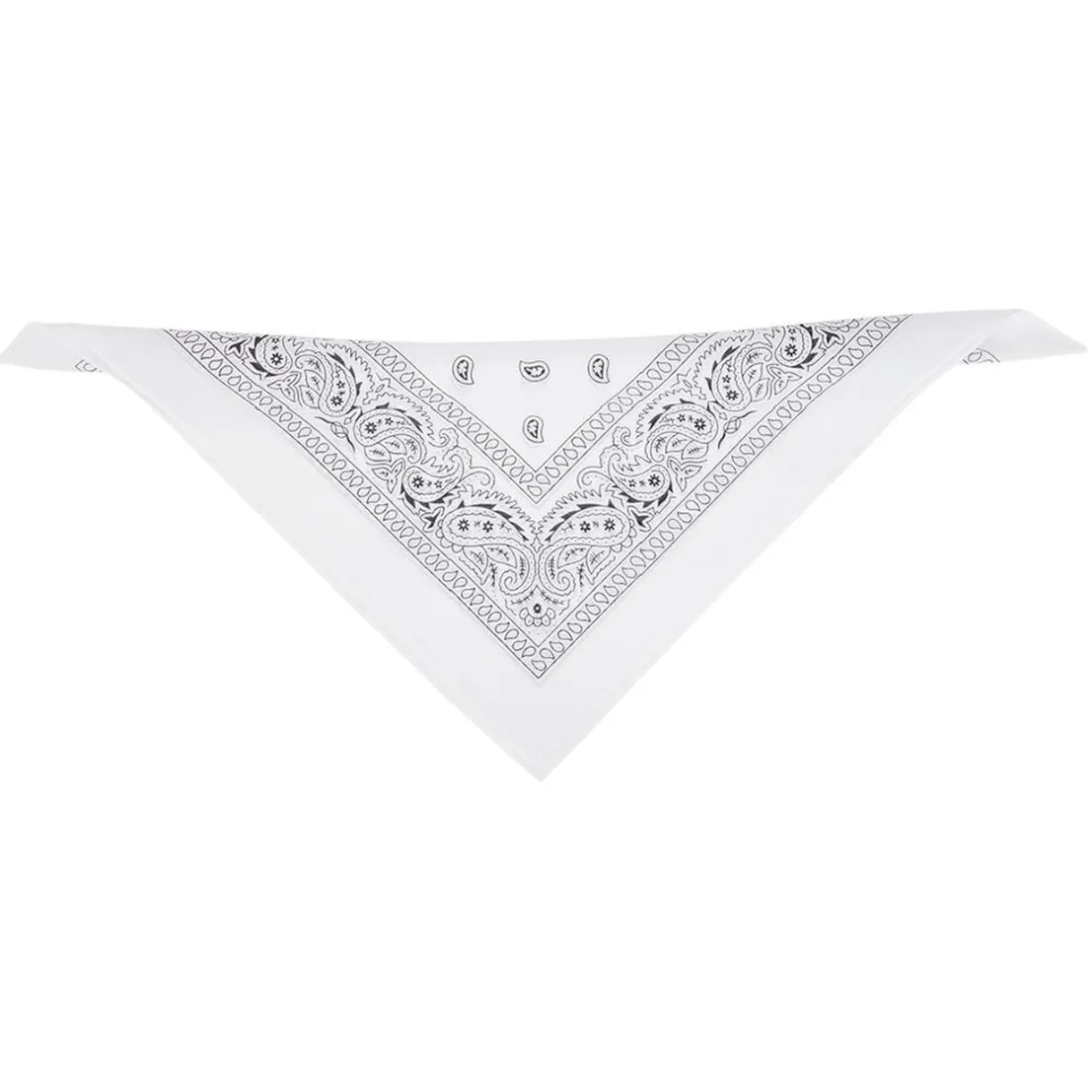 Bandana motif paisley coloré 100% coton 53x53cm < Gifi