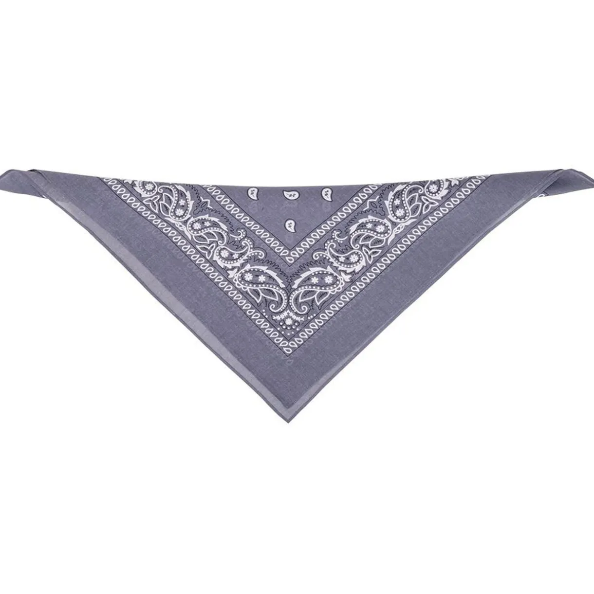 Bandana motif paisley coloré 100% coton 53x53cm < Gifi