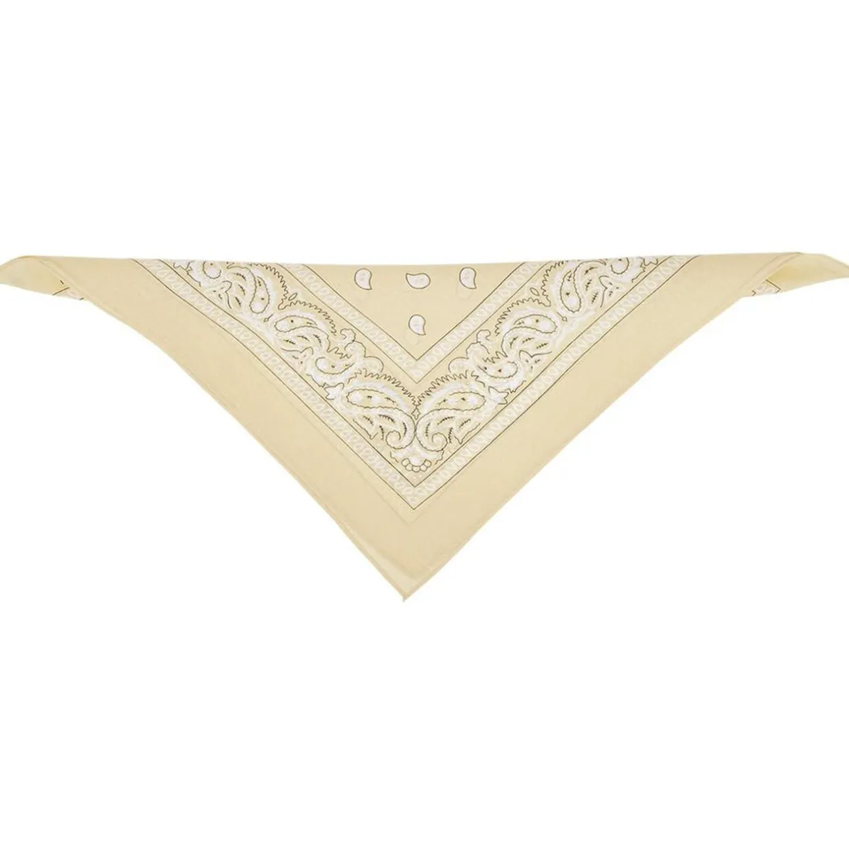 Bandana motif paisley coloré 100% coton 53x53cm < Gifi