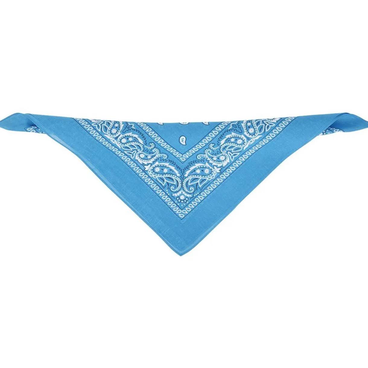 Bandana motif paisley coloré 100% coton 53x53cm < Gifi