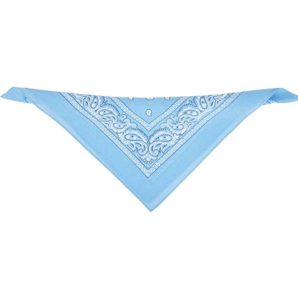 Bandana motif paisley coloré 100% coton 53x53cm < Gifi