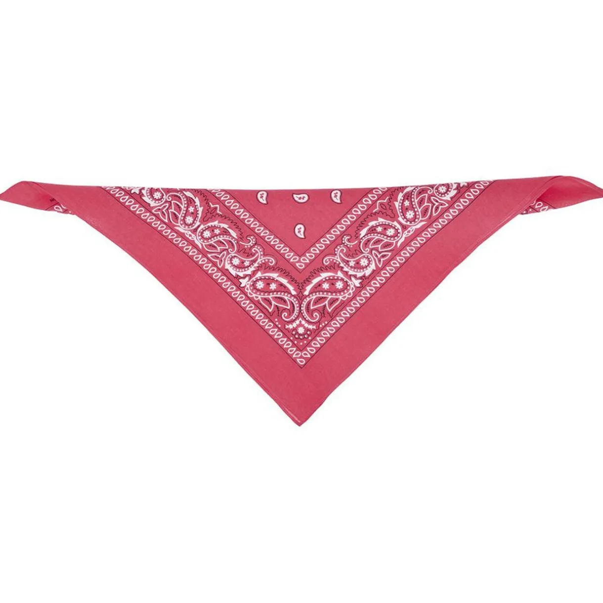 Bandana motif paisley coloré 100% coton 53x53cm < Gifi