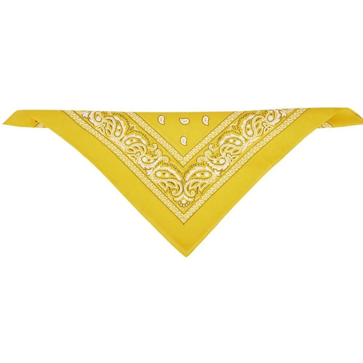 Bandana motif paisley coloré 100% coton 53x53cm < Gifi