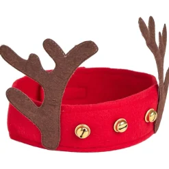 Bandeau renne de Noël avec grelots