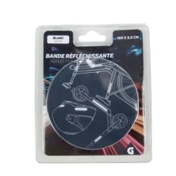Bande réfléchissante adhésive blanche 1,5m