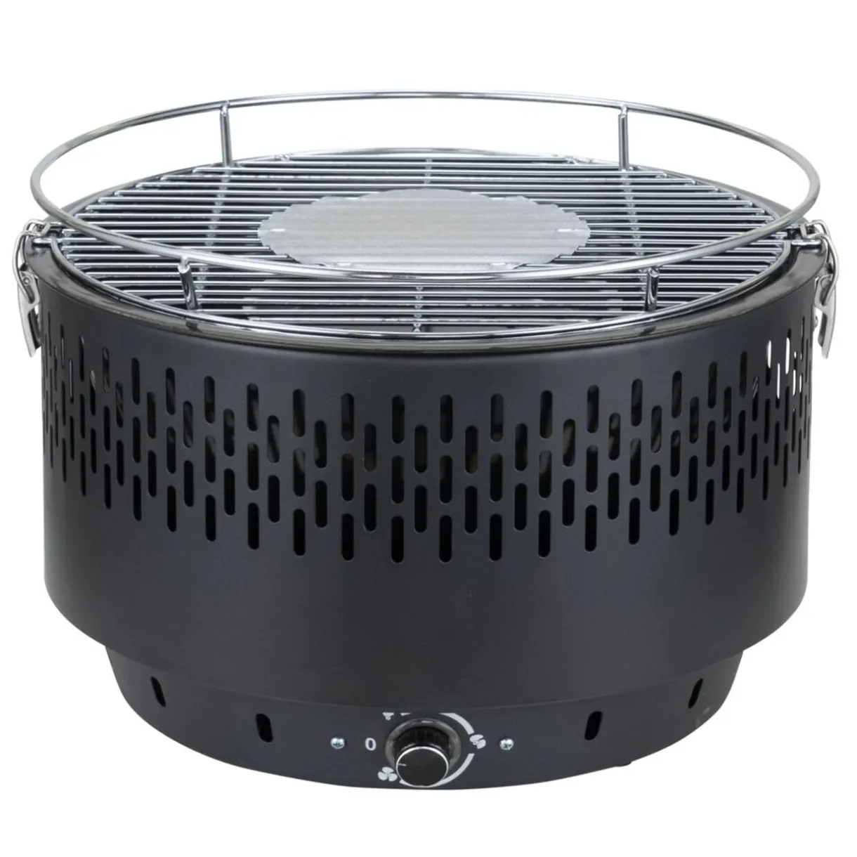 Barbecue de table rond allumage électrique à piles Ø35xH25cm < Gifi Discount