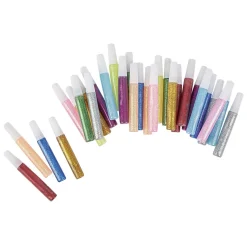 Baril Créatif tubes de colle pailletée colorée 30 pièces < Gifi Sale