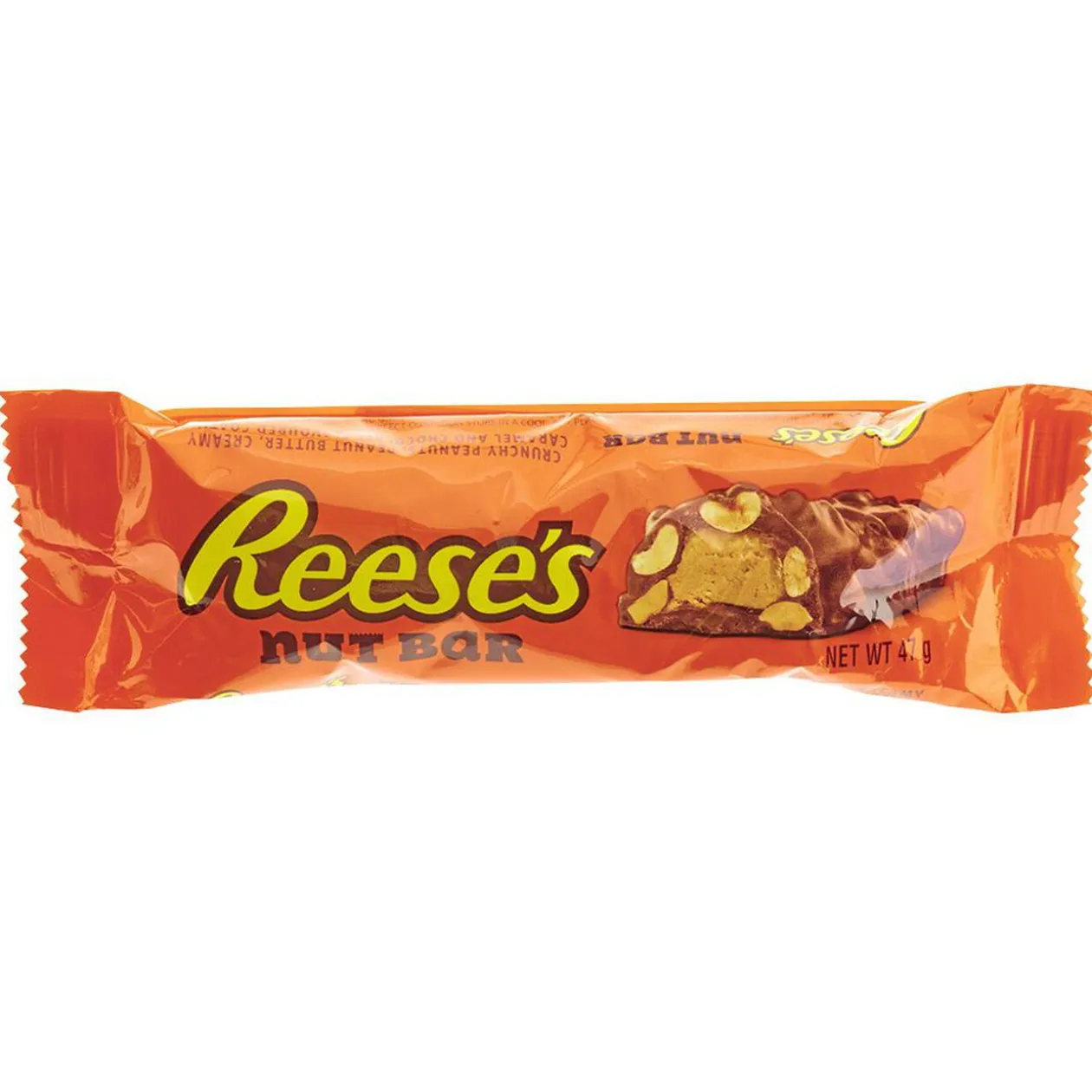 Barre chocolatée Hershey's Reese's nut bar beurre d'arachides 47g