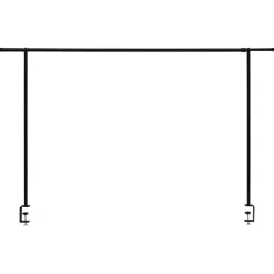 Barre déco extensible avec support pour guirlande fixation sur table