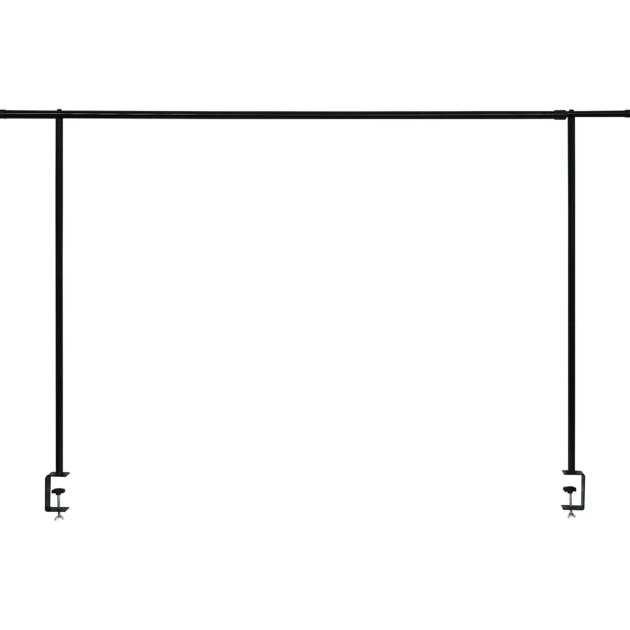 Barre déco extensible avec support pour guirlande fixation sur table