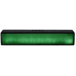 Barre de son lumineuse effet flamme plastique noir L40cm 10W < Gifi Best