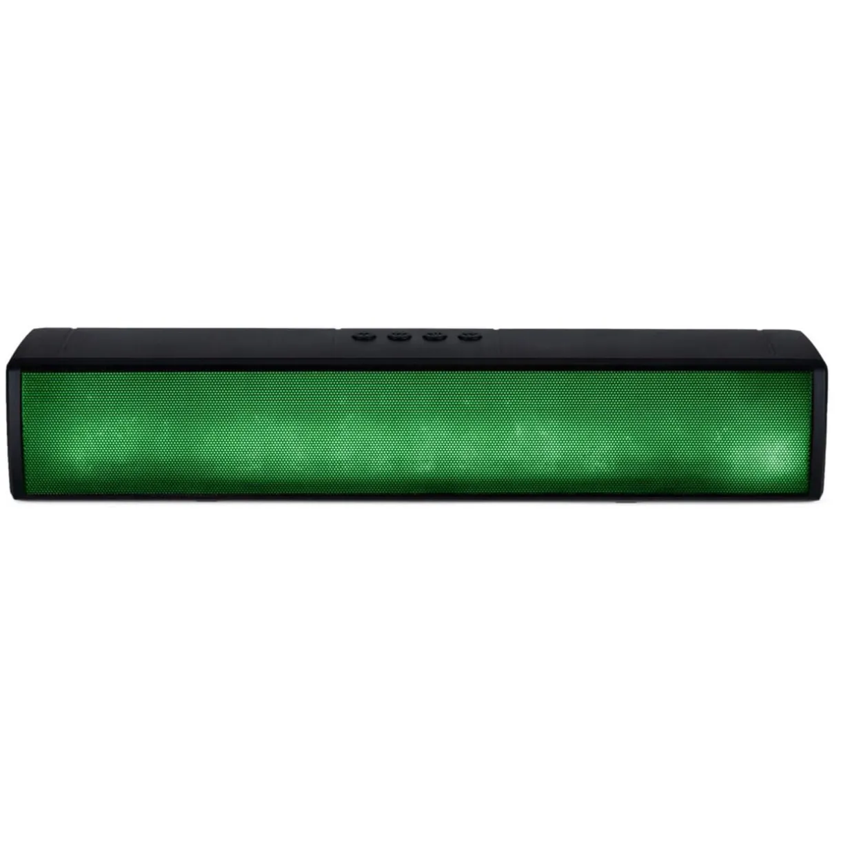 Barre de son lumineuse effet flamme plastique noir L40cm 10W < Gifi Best