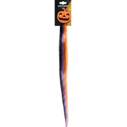 Barrette cheveux Halloween avec mèche noire et orange (3 modèles)