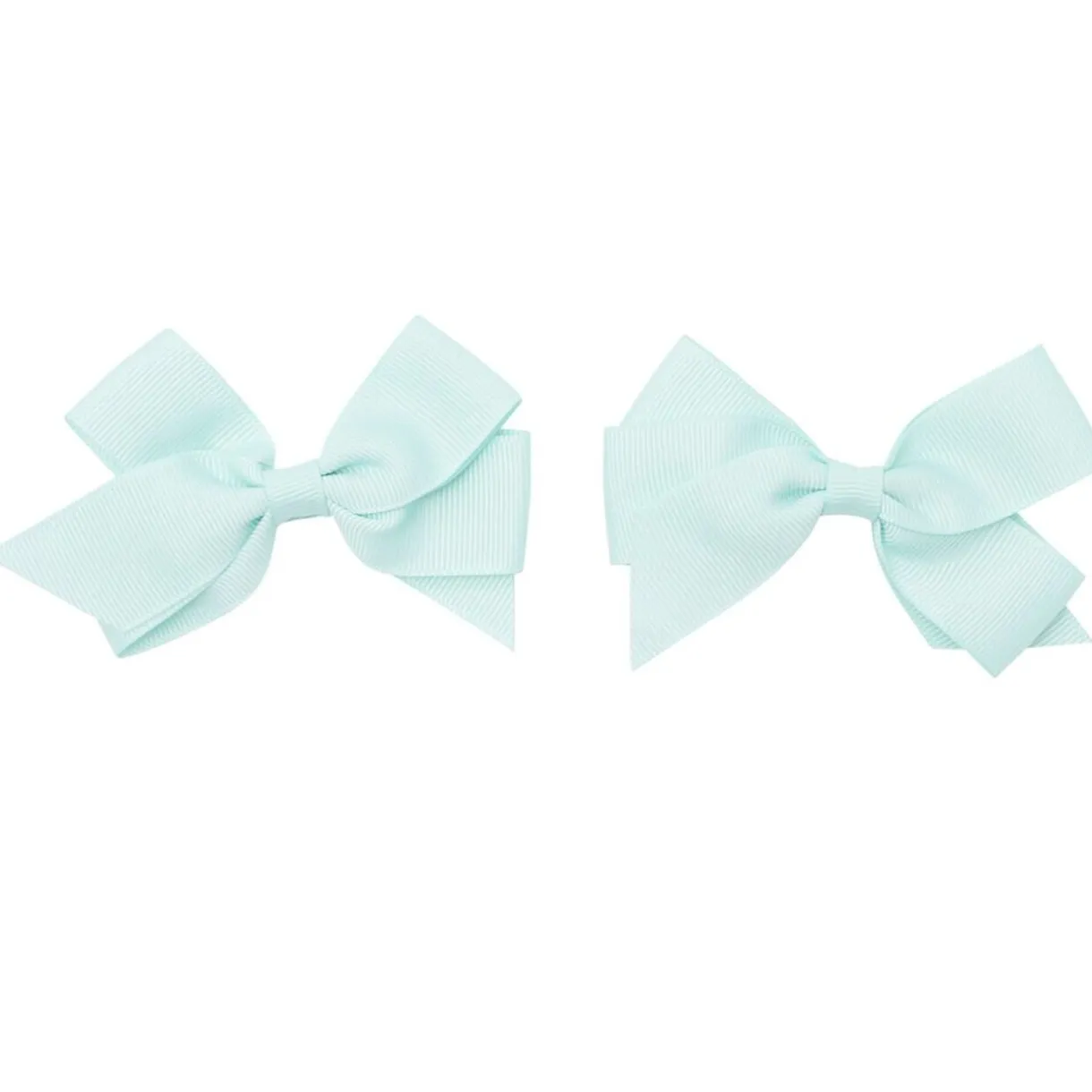 Barrette à cheveux x2 mini noeud tissu pastel 5,5x10cm (4 modèles) < Gifi Hot