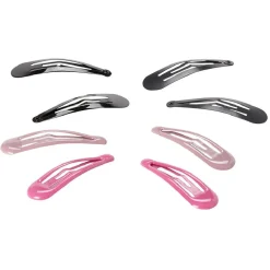 Barrette clic clac enfant métal uni x8 < Gifi Discount