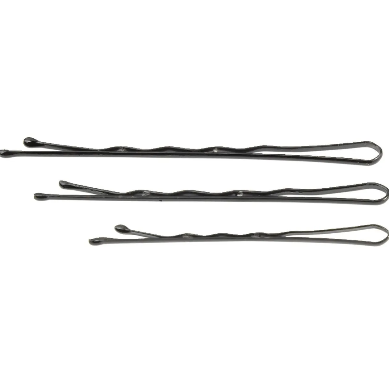 Barrette épingle à cheveux x45 métal noir L5cm