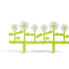Barrière de jardin plastique marguerite pâquerette < Gifi Outlet