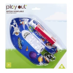 Bateau gonflable avec pompe 21,2x13,6xH3,5cm < Gifi New