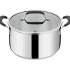 Batterie de cuisine Tefal Jamie Oliver 3 casseroles Ø16/20/24cm avec couvercles < Gifi New
