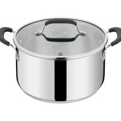 Batterie de cuisine Tefal Jamie Oliver 3 casseroles Ø16/20/24cm avec couvercles < Gifi New
