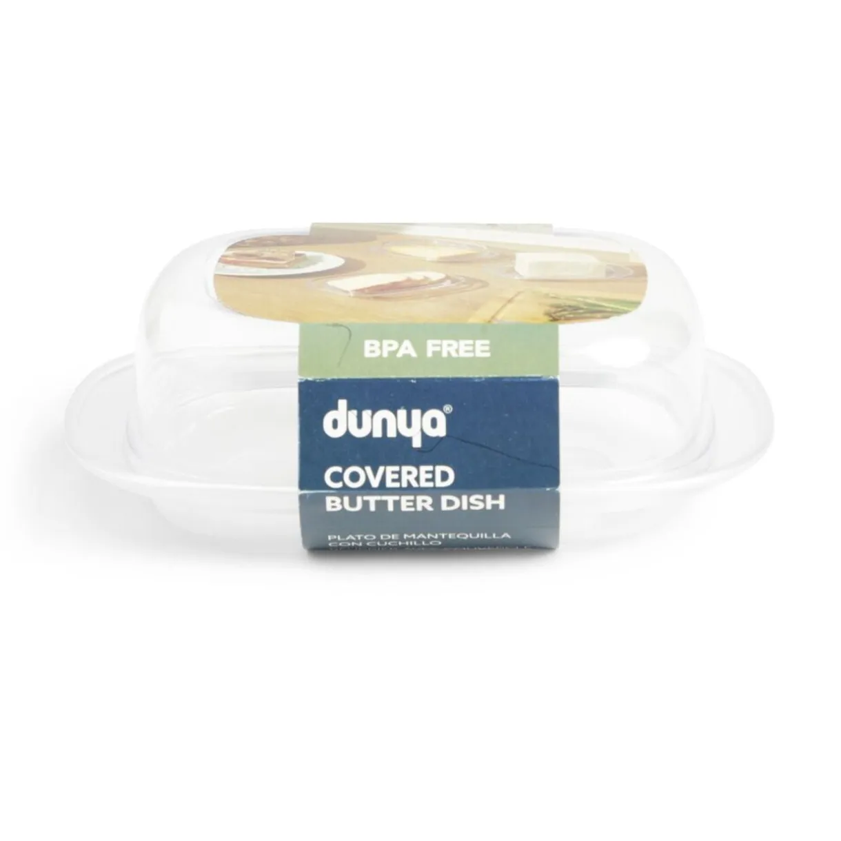 Beurrier plastique sans BPA 17,4x12,5xH6cm (2 modèles) < Gifi Best