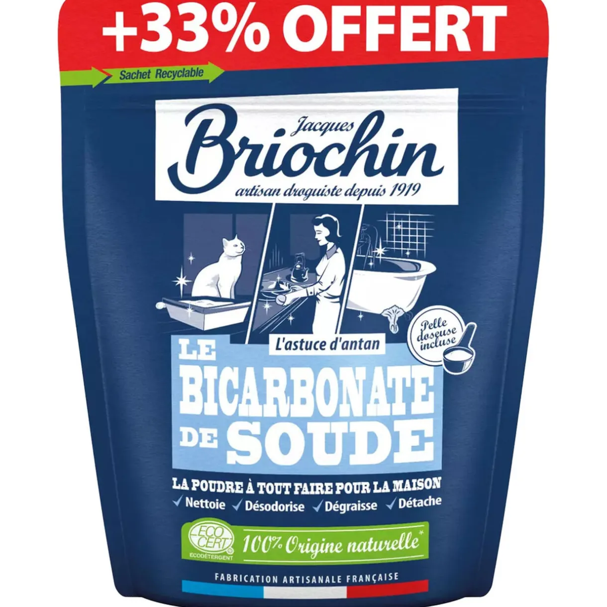 Bicarbonate de soude Briochin 665gr < Gifi Hot