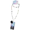 Bijou chaîne de téléphone perles en plastique multicolore L120cm < Gifi New