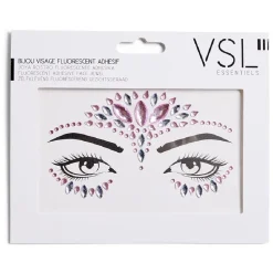 Bijoux de visage adhésifs - 3 modèles