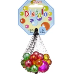Bille en verre x20 + 1 boulard uni Diabolo < Gifi New