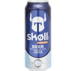Bière aromatisée Vodka agrumes Skoll 6% canette 50cl < Gifi Outlet