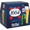 Bière 1664 pack bouteille verre 12x25cl < Gifi Sale