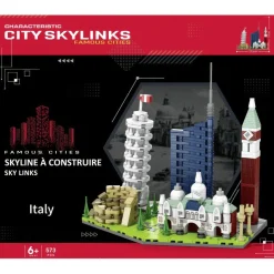 Bloc de construction Skyline 593 pièces (4 modèles)