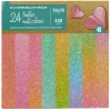 Bloc papier brillant origami multicolore 15x15cm - 24 feuilles 220g/m2 < Gifi New