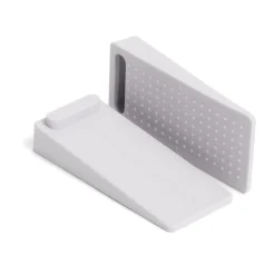 Bloc porte plastique gris x2 4x9cm < Gifi Discount