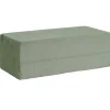 Bloc rectangulaire en mousse floral vert 22,5x5xH10cm