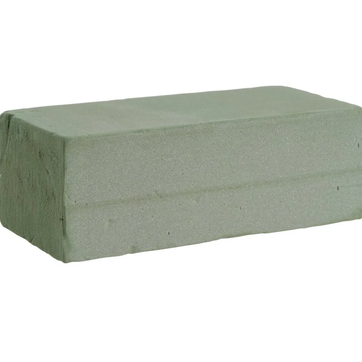 Bloc rectangulaire en mousse floral vert 22,5x5xH10cm