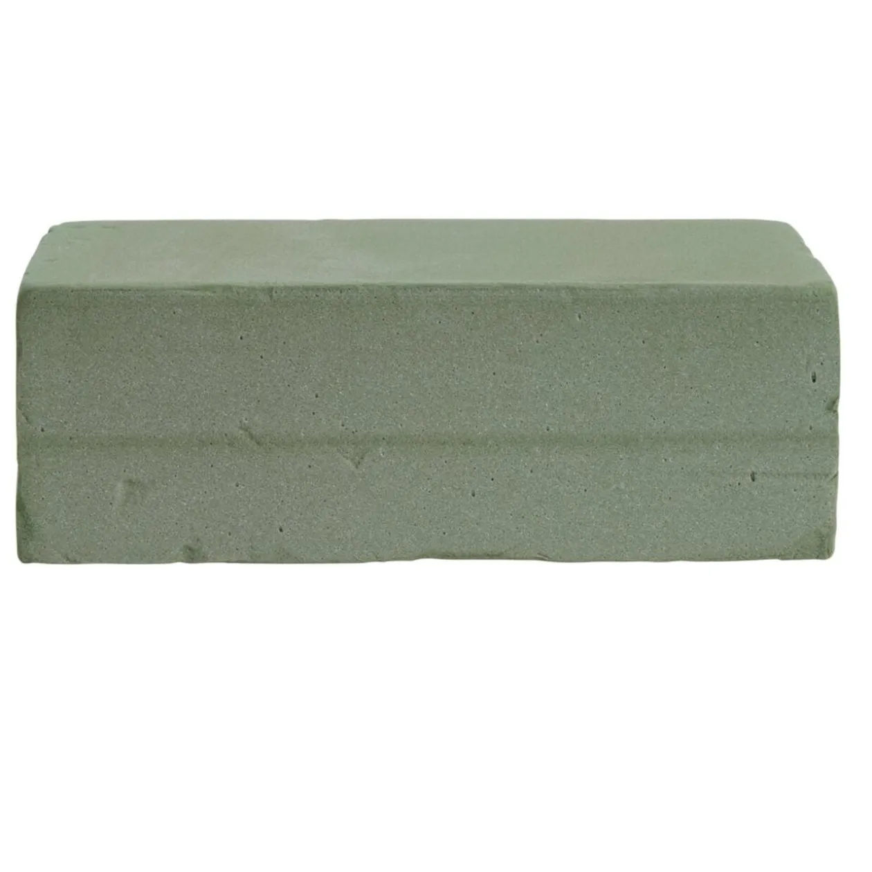 Bloc rectangulaire en mousse floral vert 22,5x5xH10cm