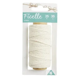 Bobine de ficelle en coton 25m < Gifi Outlet