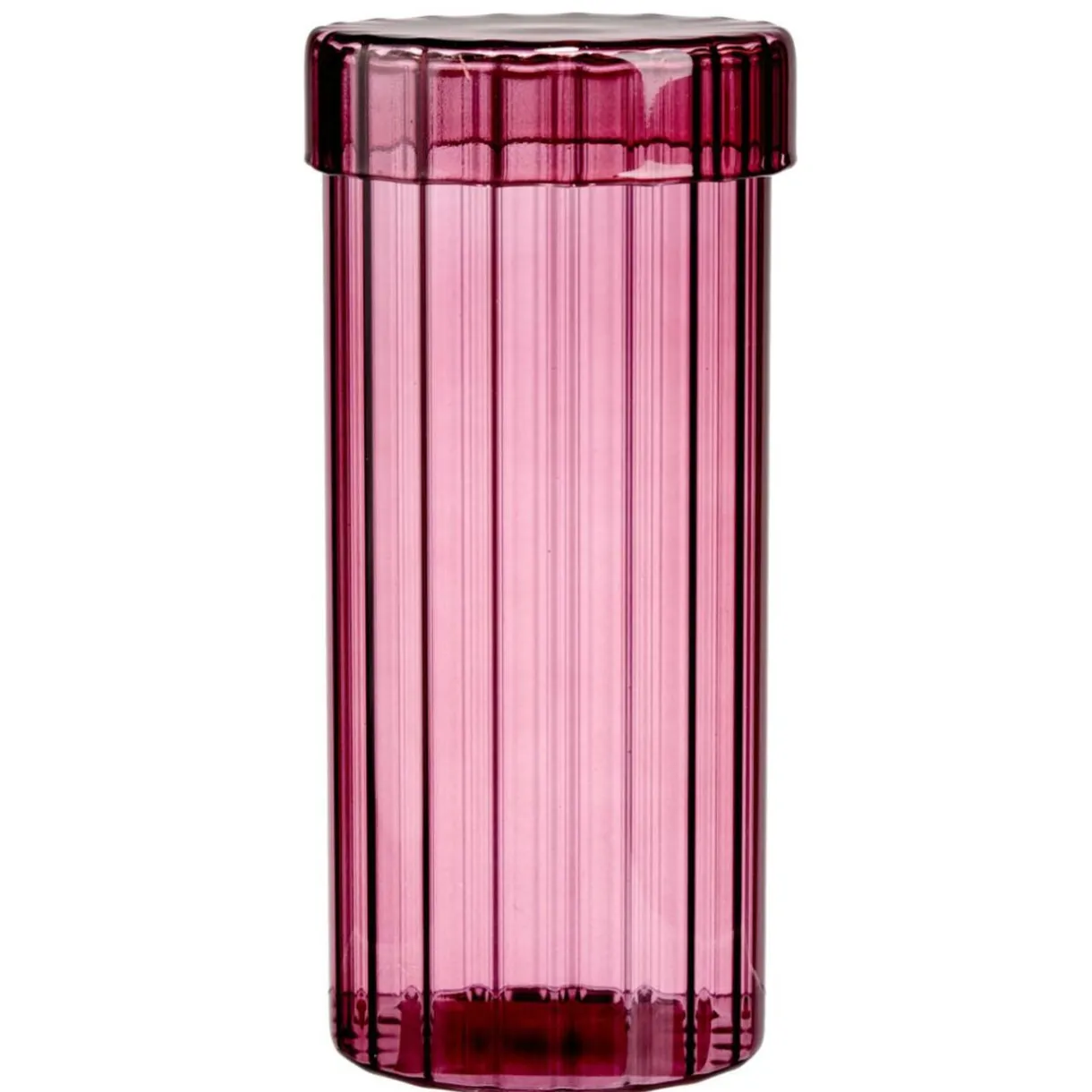 Bocal alimentaire verre coloré 1,1L haute résistance violet Ø10xH20,5cm < Gifi Online