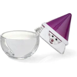 Bocal en verre avec couvercle design Père Noël (2 modèles) < Gifi Online