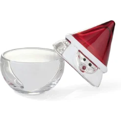 Bocal en verre avec couvercle design Père Noël (2 modèles) < Gifi Online