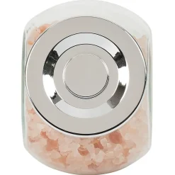 Bocal en verre incliné 200ml avec couvercle en plastique à visser x2 < Gifi Clearance