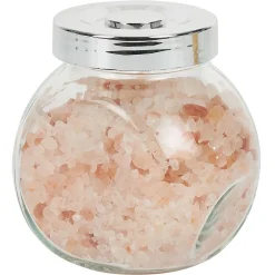 Bocal en verre incliné 200ml avec couvercle en plastique à visser x2 < Gifi Clearance