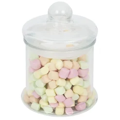Bocal en verre transparent avec couvercle hermétique 2,2L - H.23,5cm