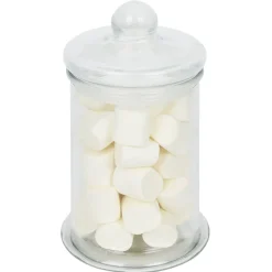 Bocal en verre transparent avec couvercle hermétique 1,75L - H.19cm