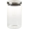 Bocal hermétique verre transparent couvercle métal silicone < Gifi Sale