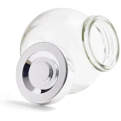 Bocal à épices verre transparent