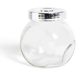 Bocal à épices verre transparent